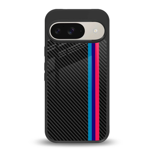 Carbon Fiber back phone cover | glass case for google pixel 9