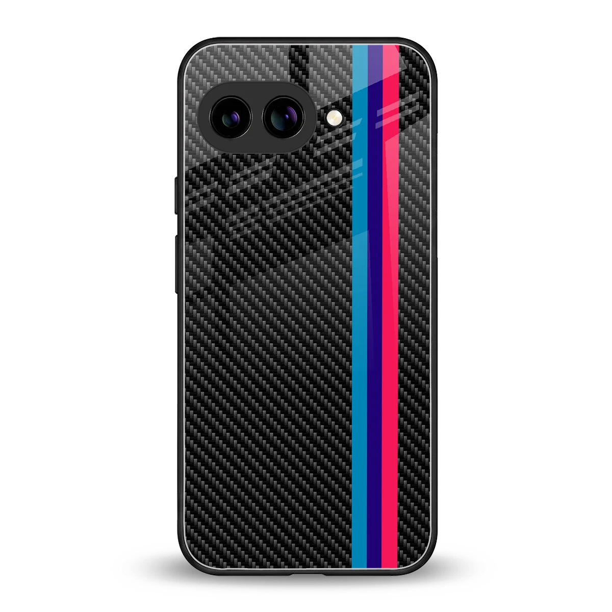 Carbon Fiber back phone cover | glass case for google pixel 10a