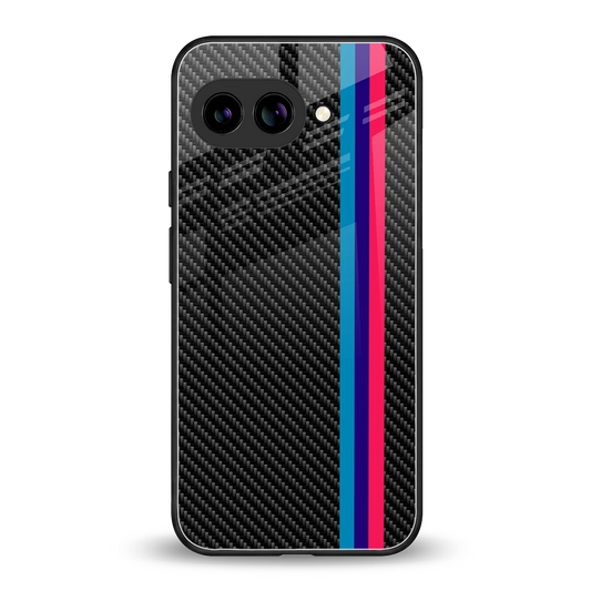 Carbon Fiber back phone cover | glass case for google pixel 10a