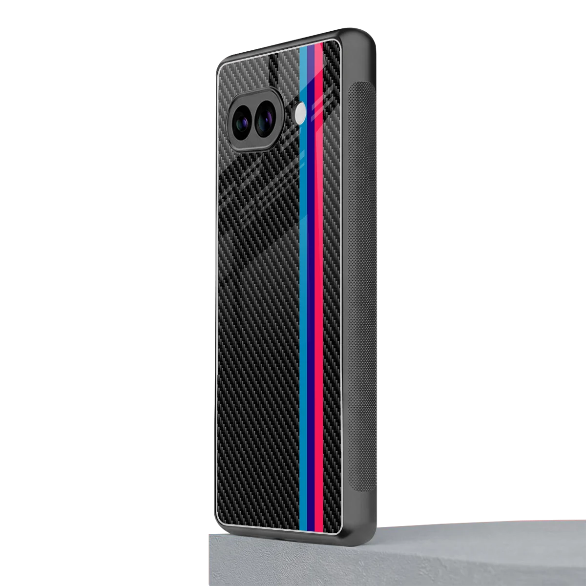 Carbon Fiber google pixel 10a mobile cover | shockproof glass phone case