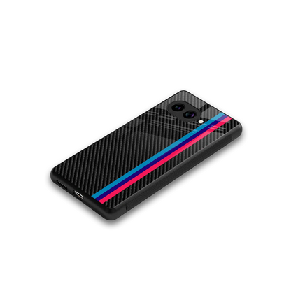 Carbon Fiber stylish phone case for google pixel 10a | glossy glass and slim fit