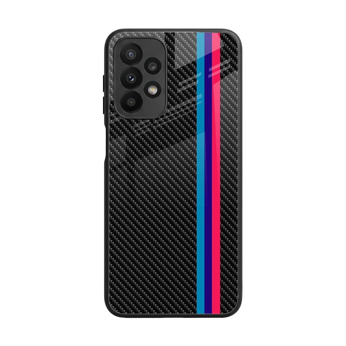 Carbon Fiber back phone cover | glass case for samsung galaxy a23