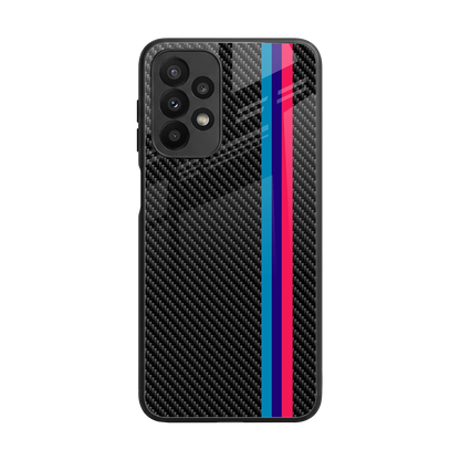 Carbon Fiber back phone cover | glass case for samsung galaxy a23