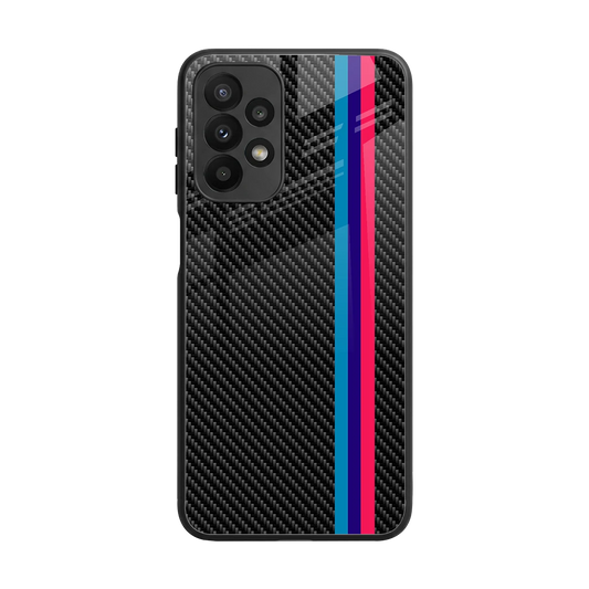 Carbon Fiber back phone cover | glass case for samsung galaxy a23