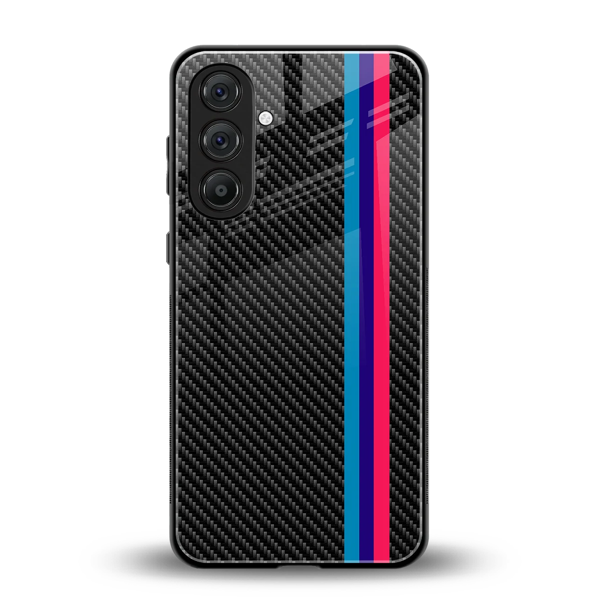 Carbon Fiber back phone cover | glass case for samsung galaxy a55 5g