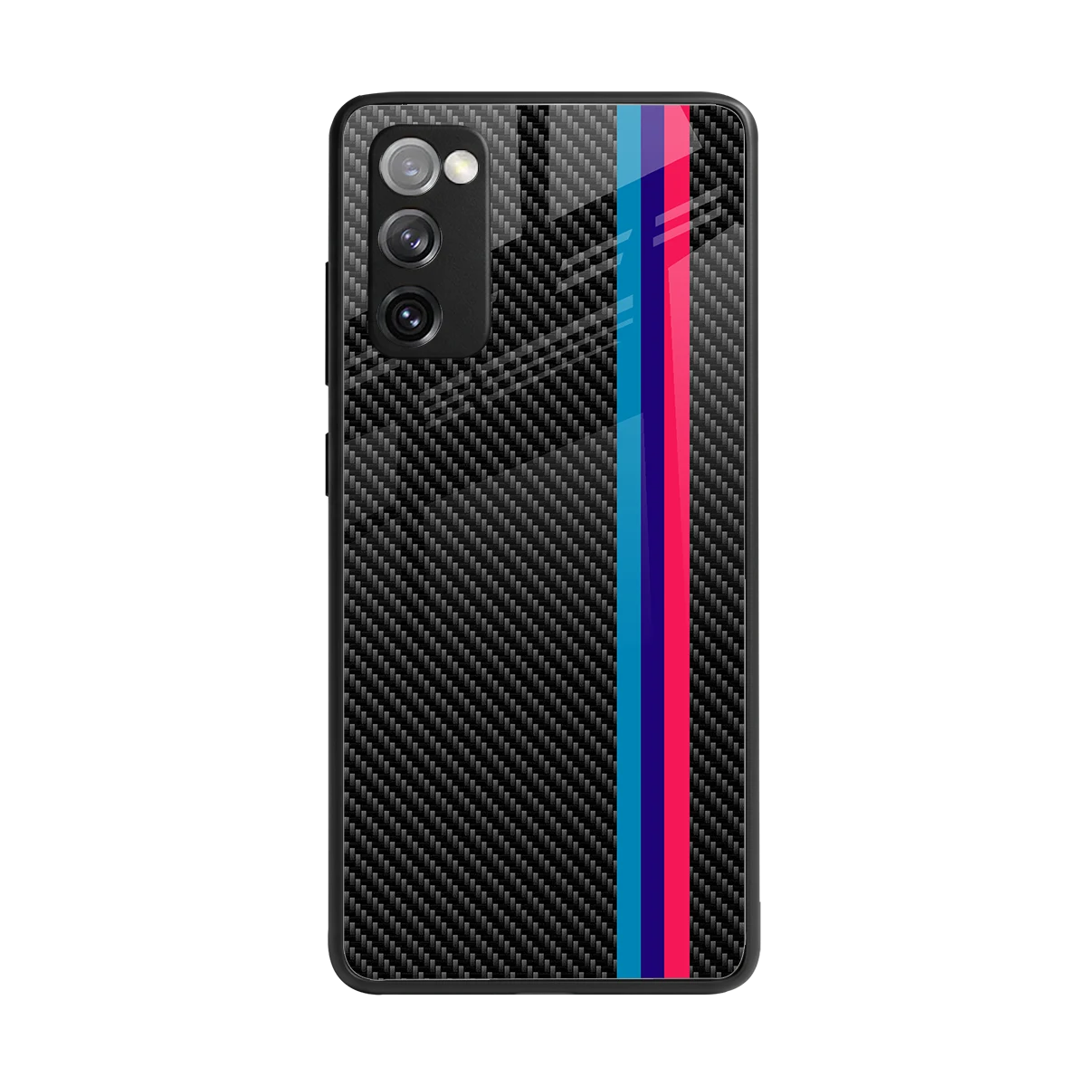 Carbon Fiber back phone cover | glass case for samsung galaxy s20 fe