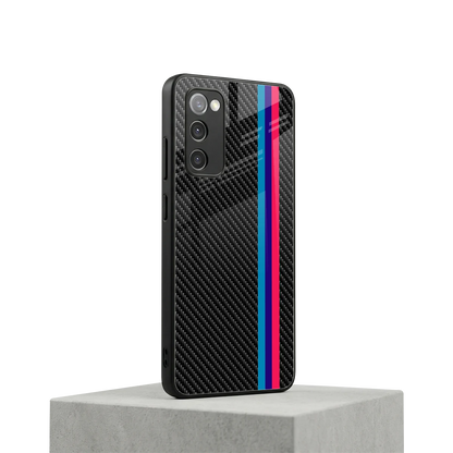 Carbon Fiber samsung galaxy s20 fe mobile cover | shockproof glass phone case