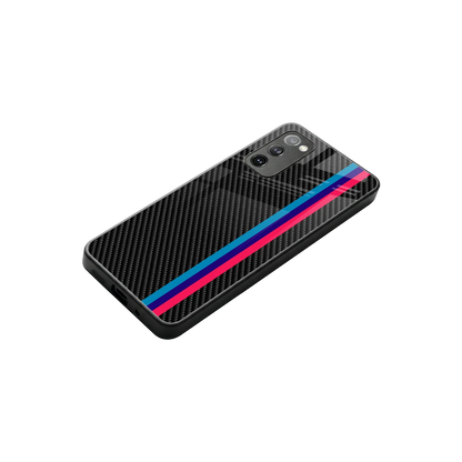 Carbon Fiber stylish phone case for samsung galaxy s20 fe | glossy glass and slim fit