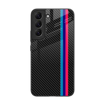 Carbon Fiber back phone cover | glass case for samsung galaxy s22