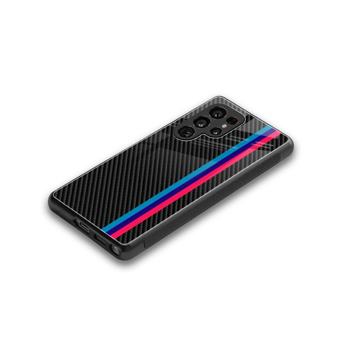 Carbon Fiber stylish phone case for samsung galaxy s26 ultra | glossy glass and slim fit