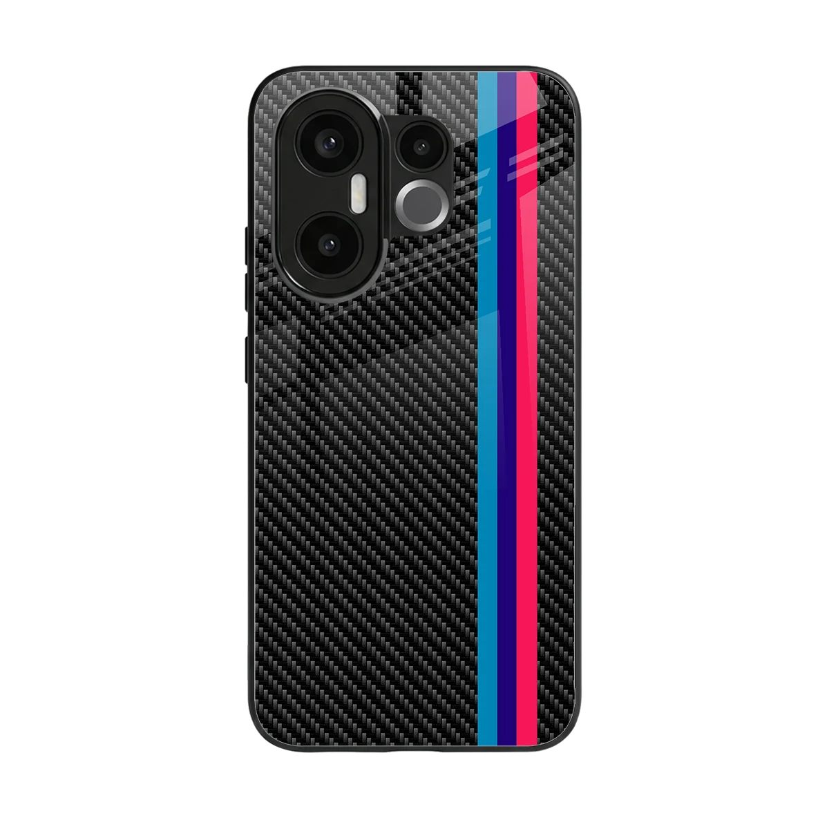 Carbon Fiber back phone cover | glass case for vivo x200 fe