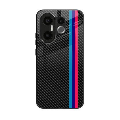 Carbon Fiber back phone cover | glass case for vivo x200 fe