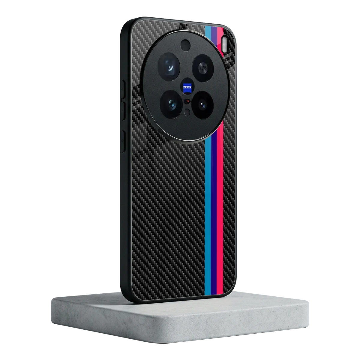 Carbon Fiber vivo x200 pro mobile cover | shockproof glass phone case