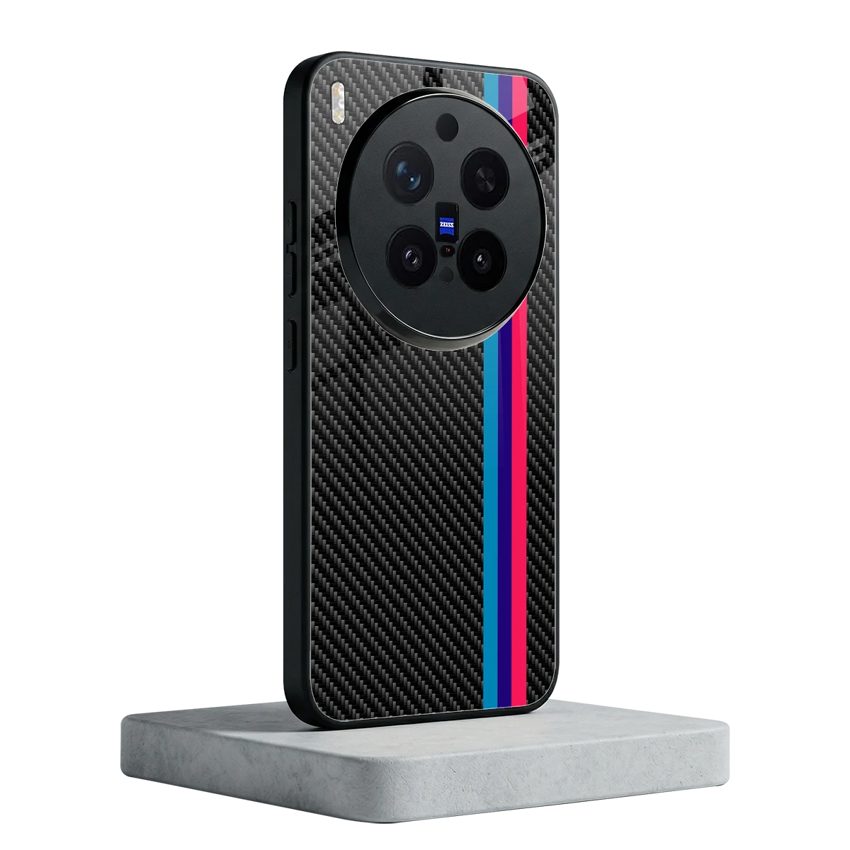 Carbon Fiber vivo x300 pro mobile cover | shockproof glass phone case