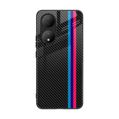 Carbon Fiber back phone cover | glass case for Vivo-y100