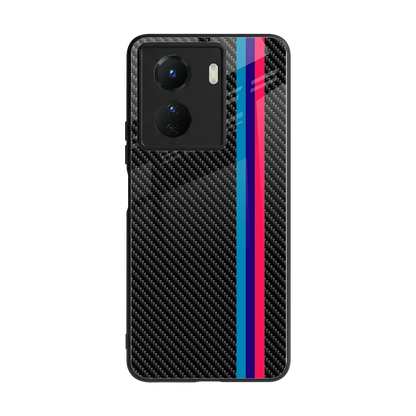 Carbon Fiber back phone cover | glass case for vivo y16