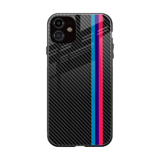 Carbon Fiber back phone cover | glass case for iphone 12
