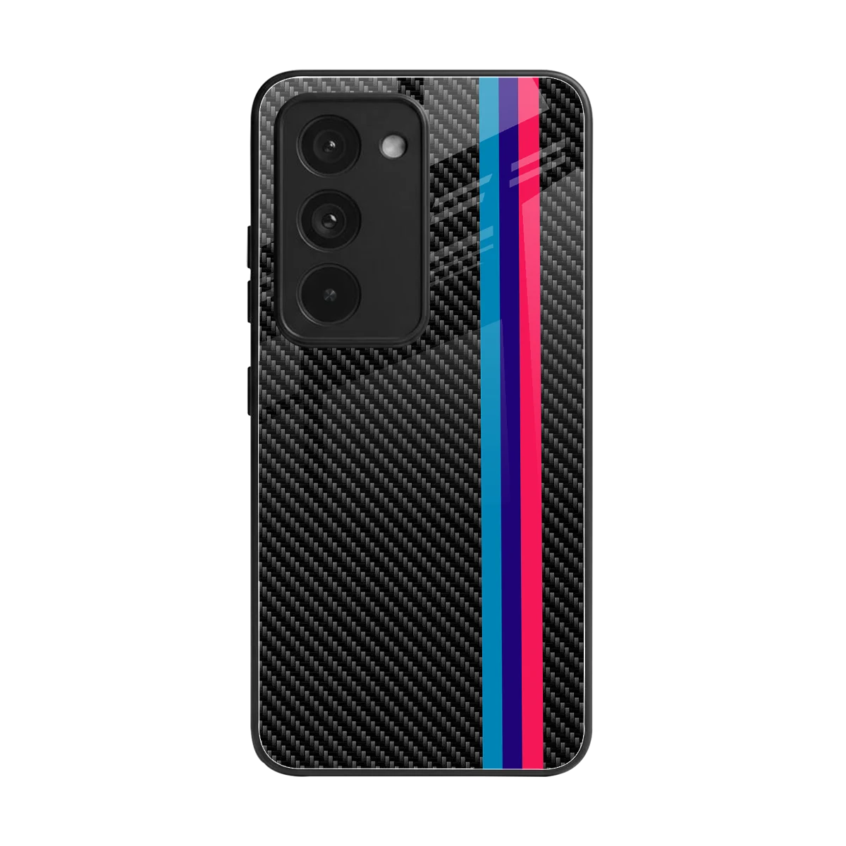 Carbon Fiber back phone cover | glass case for redmi 15 5g