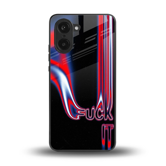 Carefree Glow back phone cover | glass case for oneplus nord ce5 5g
