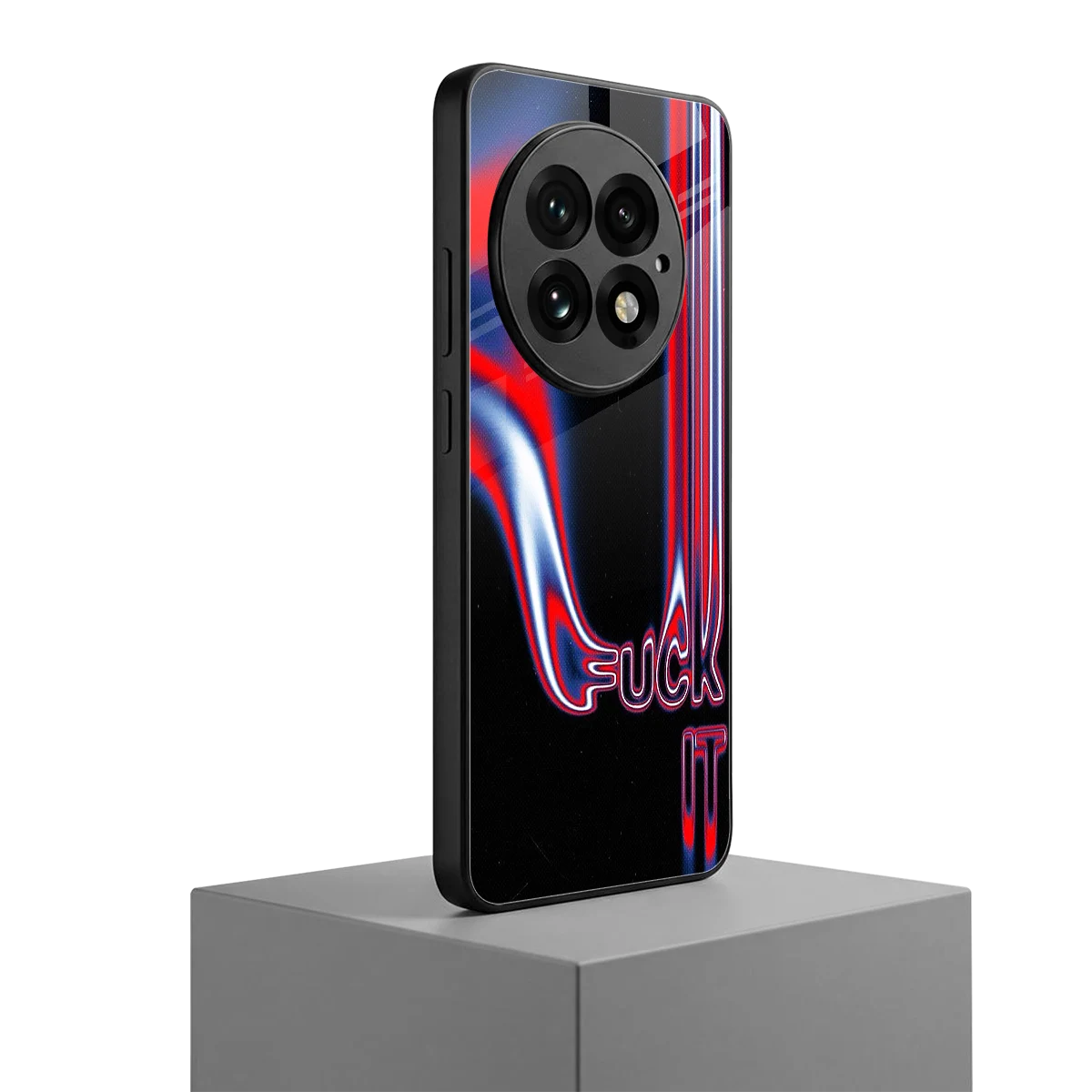 Carefree Glow oneplus 13 mobile cover | shockproof glass phone case