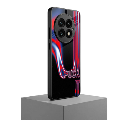 Carefree Glow oneplus 13 mobile cover | shockproof glass phone case