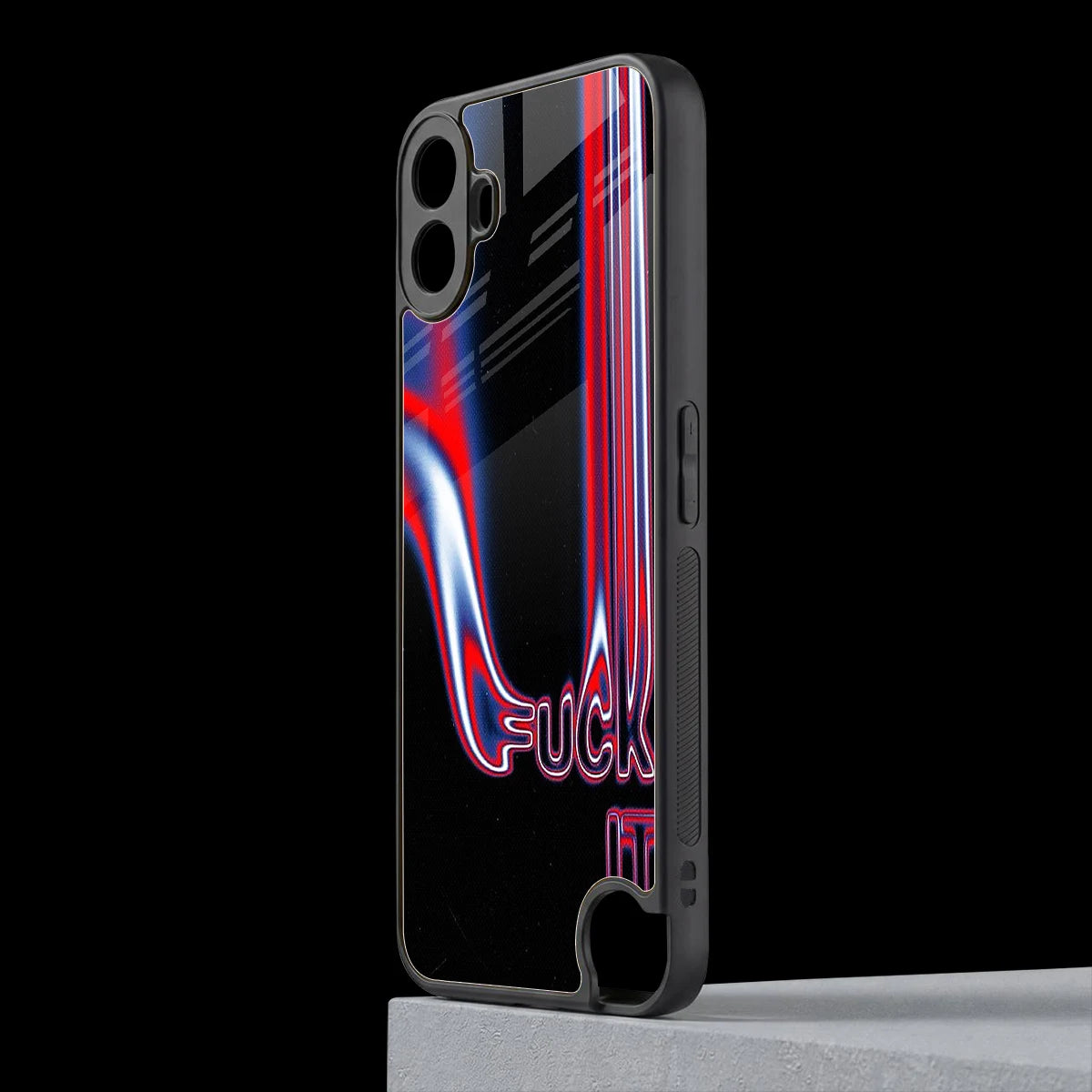 Carefree Glow cmf nothing phone 1 mobile cover | shockproof glass phone case