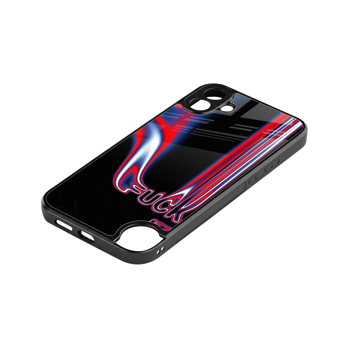Carefree Glow stylish phone case for cmf nothing phone 1 | glossy glass and slim fit