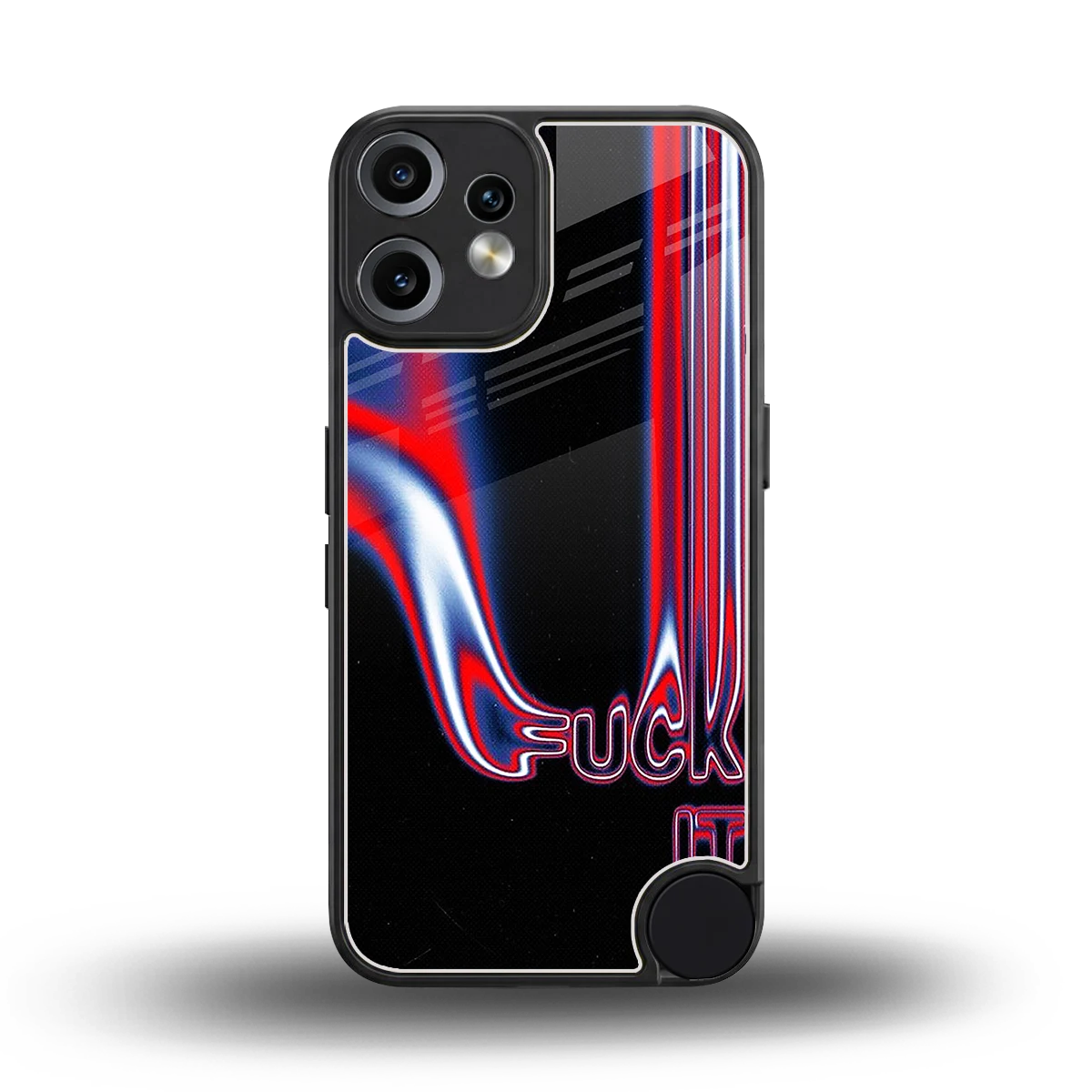 Carefree Glow back phone cover | glass case for cmf nothing phone 2 pro