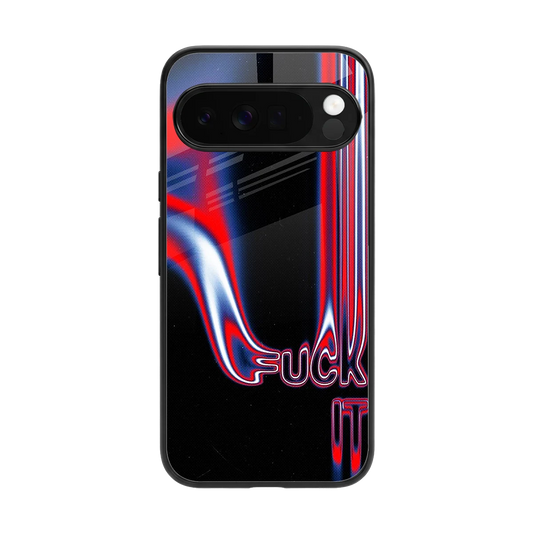 Carefree Glow back phone cover | glass case for google pixel 10 pro xl