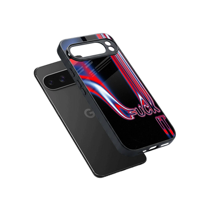 Carefree Glow sleek google pixel 10 pro xl cover with tempered glass back and TPU edges