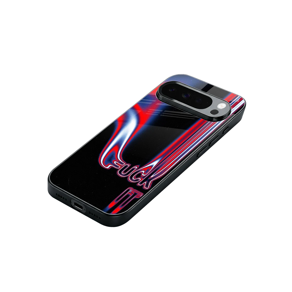 Carefree Glow stylish phone case for google pixel 10 pro xl | glossy glass and slim fit
