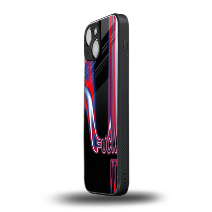 Carefree Glow iphone 13 mini mobile cover | shockproof glass phone case