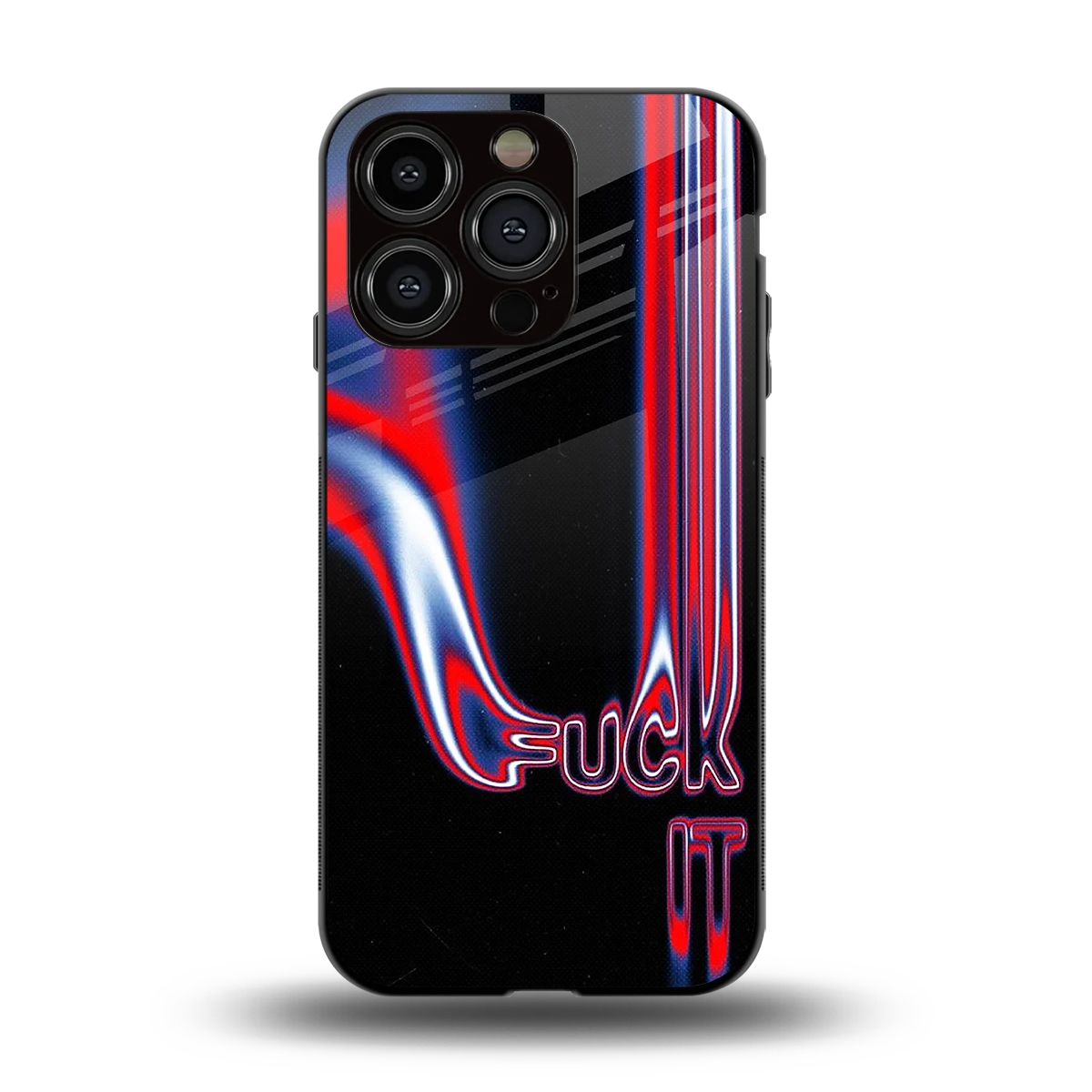 Carefree Glow back phone cover | glass case for iphone 13 pro