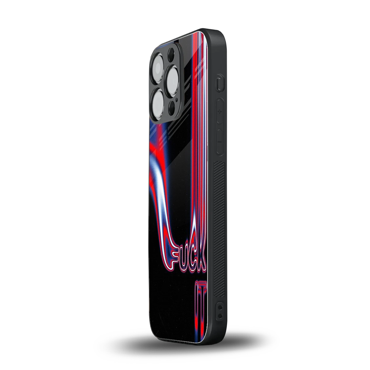Carefree Glow iphone 13 pro mobile cover | shockproof glass phone case