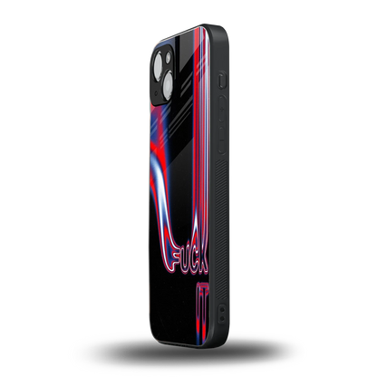 Carefree Glow iphone 13 mobile cover | shockproof glass phone case