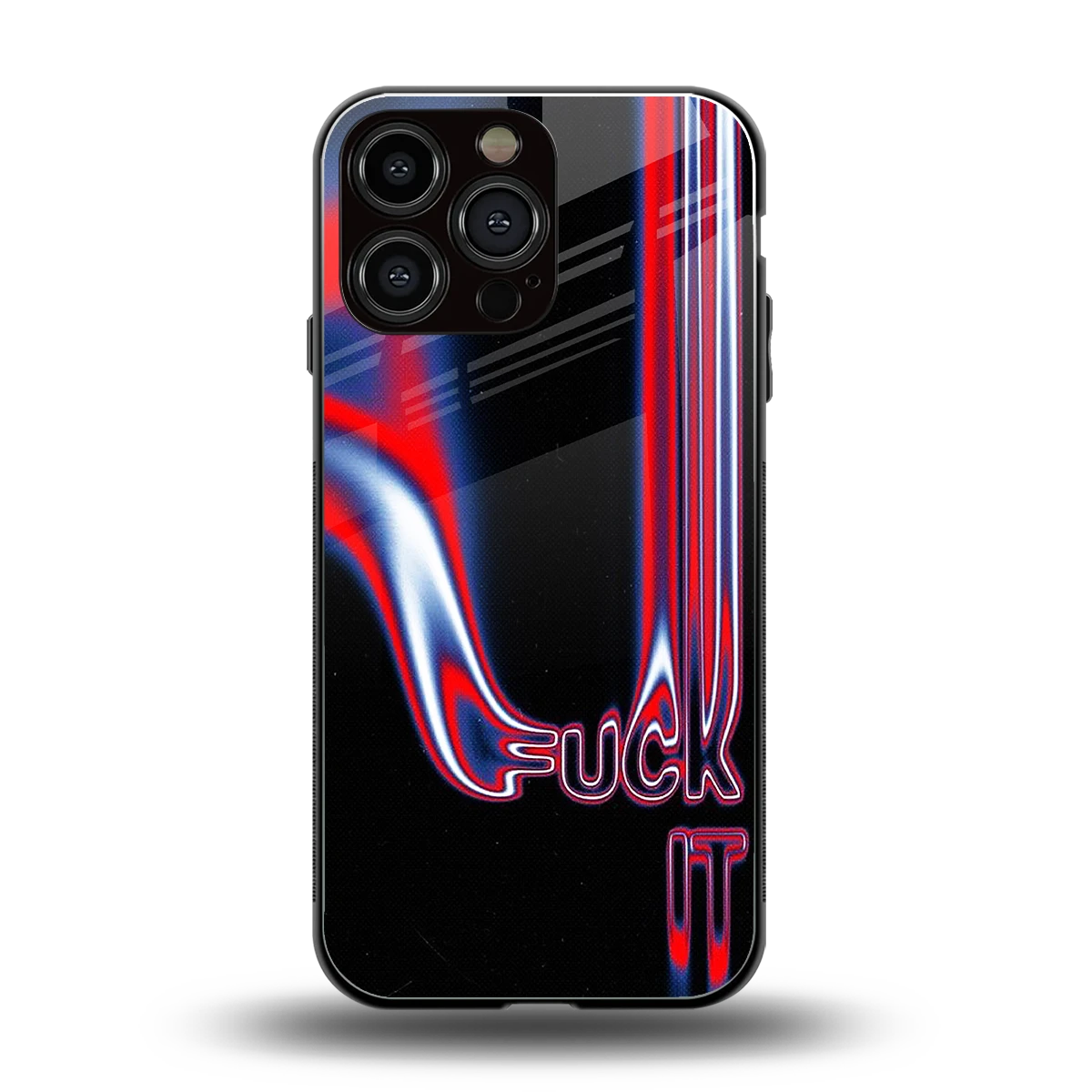 Carefree Glow back phone cover | glass case for iphone 15 pro max