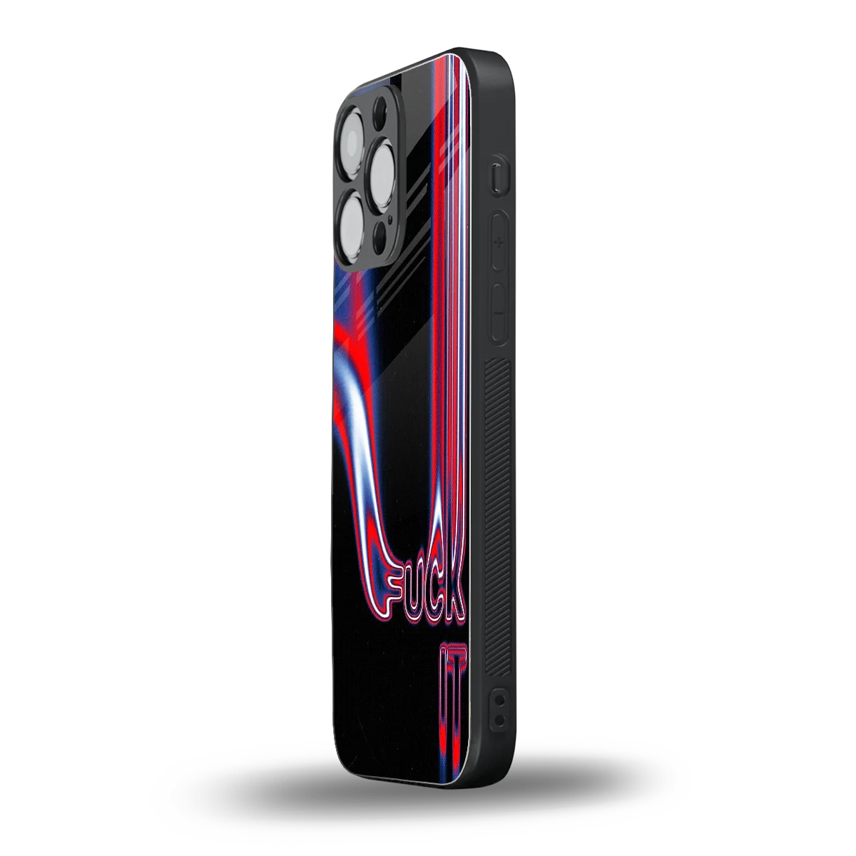 Carefree Glow iphone 16 pro max mobile cover | shockproof glass phone case