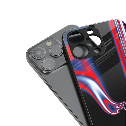 Carefree Glow stylish phone case for iphone 13 mini | glossy glass and slim fit