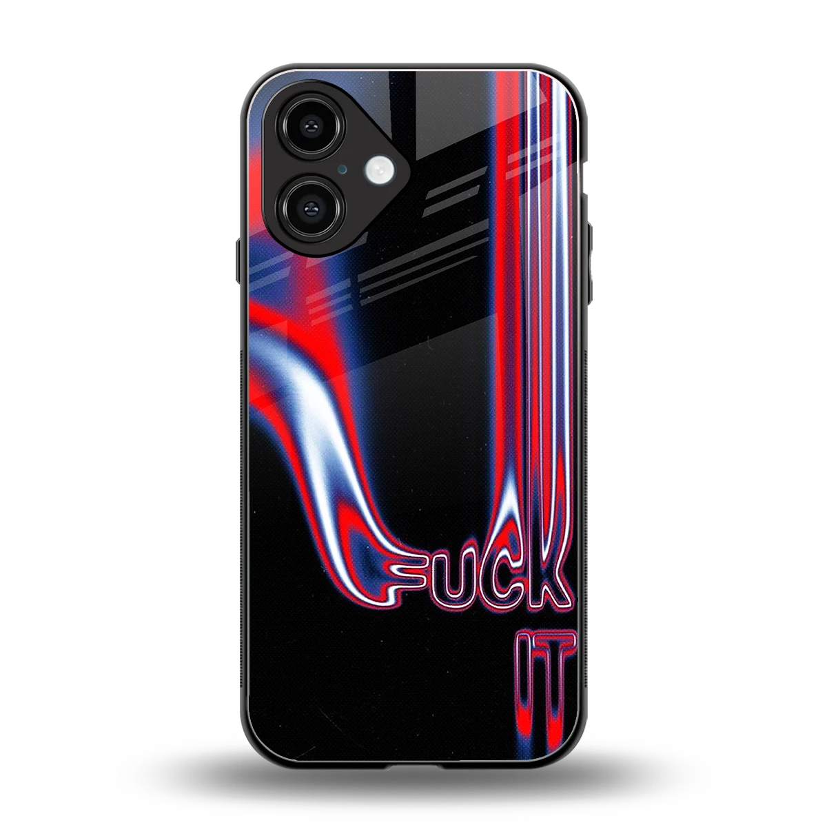 Carefree Glow back phone cover | glass case for iphone 16