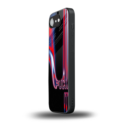 Carefree Glow iphone 16e mobile cover | shockproof glass phone case