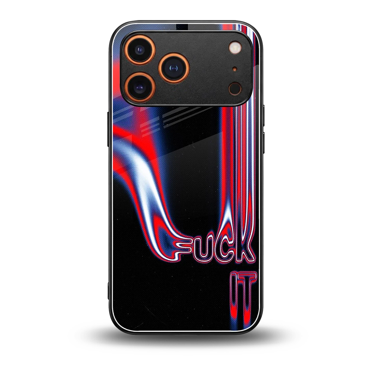 Carefree Glow back phone cover | glass case for iphone 17 pro max