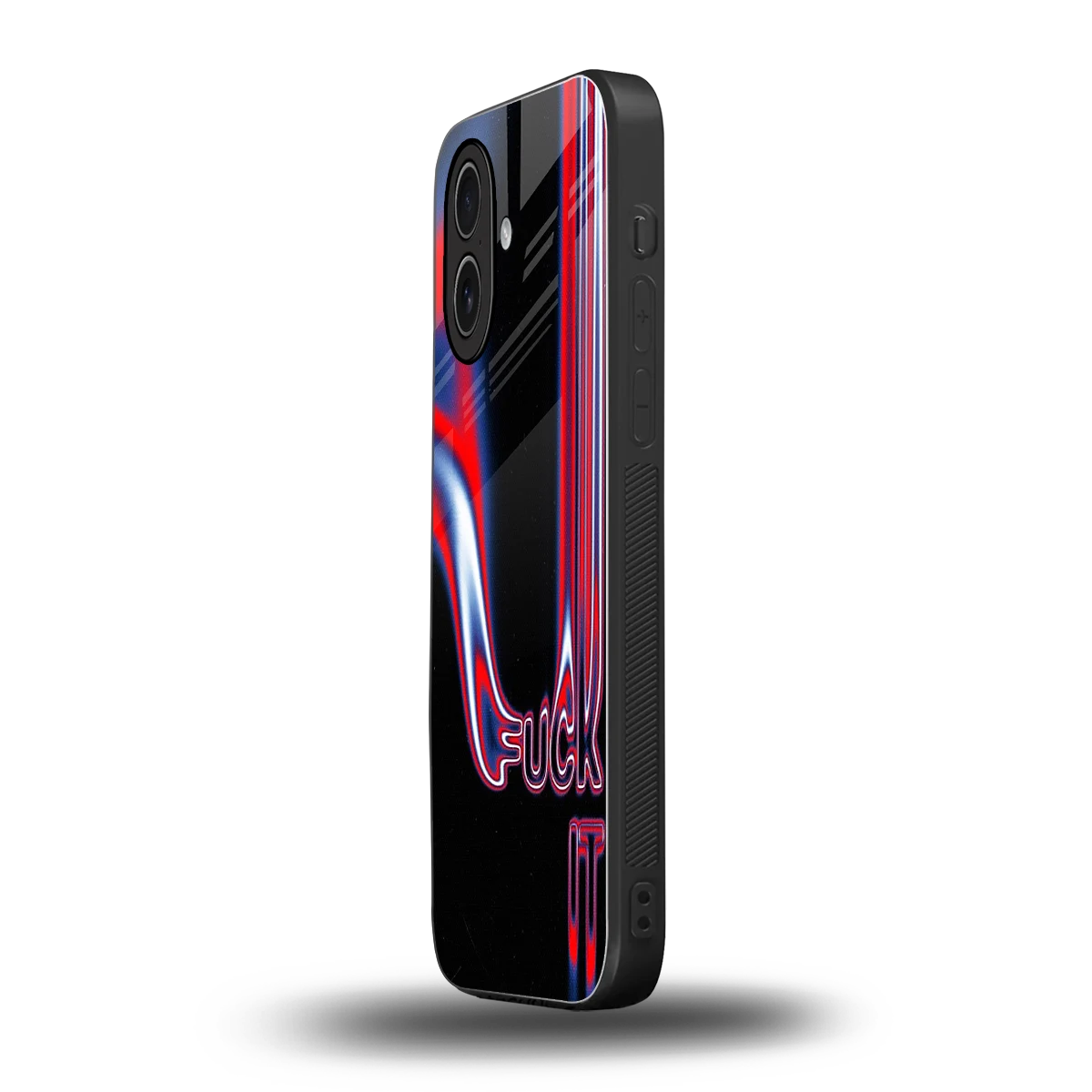 Carefree Glow iphone 17 mobile cover | shockproof glass phone case