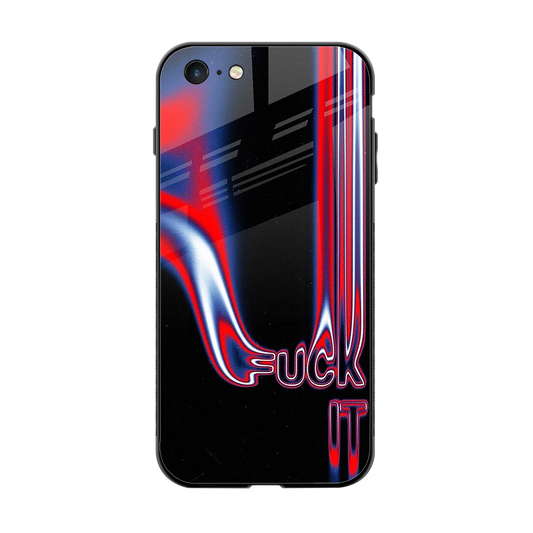Carefree Glow back phone cover | glass case for iphone 6