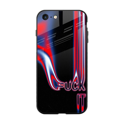 Carefree Glow back phone cover | glass case for iphone 7