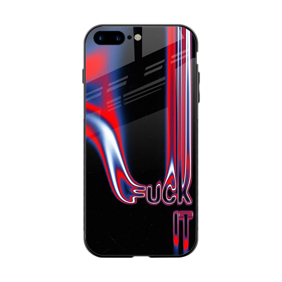 Carefree Glow back phone cover | glass case for iphone 8 plus