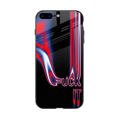 Carefree Glow back phone cover | glass case for iphone 8 plus