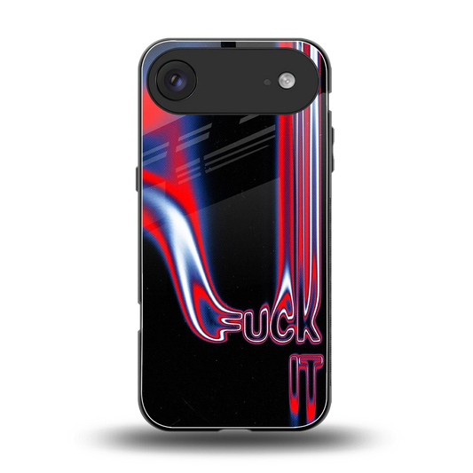 Carefree Glow back phone cover | glass case for iphone air