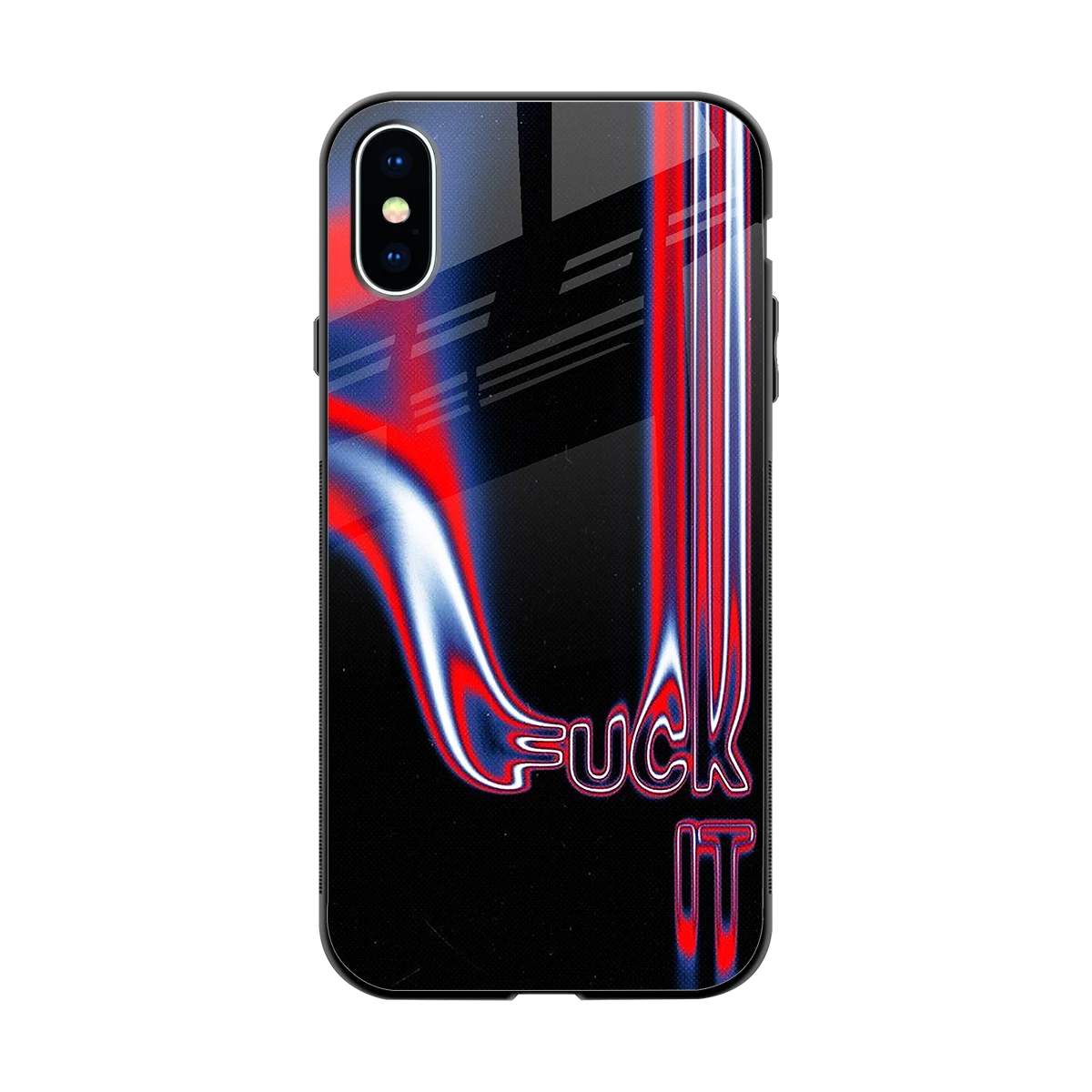 Carefree Glow back phone cover | glass case for iphone x