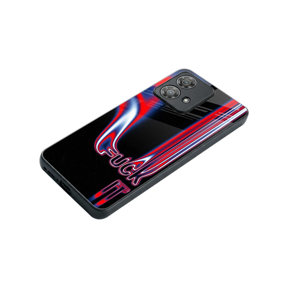Carefree Glow stylish phone case for motorola edge 40 neo 5g | glossy glass and slim fit