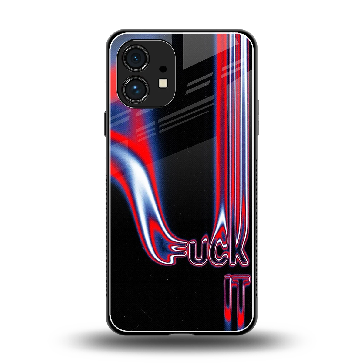 Carefree Glow back phone cover | glass case for nothing phone 1